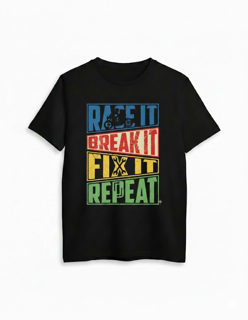 Race & Repeat Tee